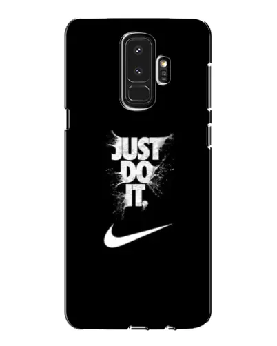 Чехол для Samsung Galaxy S9 Plus (G965) с картинкой «Текстовый принт Nike»
