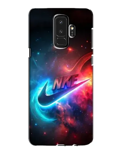 Чехол для Samsung Galaxy S9 Plus (G965) с картинкой «Огненный логотип Nike»