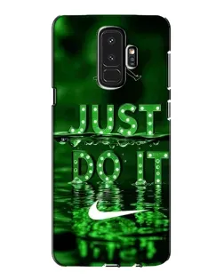 Чехол для Samsung Galaxy S9 Plus (G965) с картинкой «Зеленый неоновый Nike»