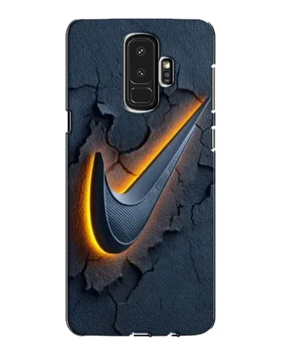 Чехол для Samsung Galaxy S9 Plus (G965) с картинкой «Объемный логотип Найк»