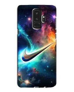 Чехол для Samsung Galaxy S9 Plus (G965) с картинкой «Космический Nike Swoosh»