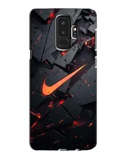 Чехол для Samsung Galaxy S9 Plus (G965) с картинкой «Nike — эффект разломов»