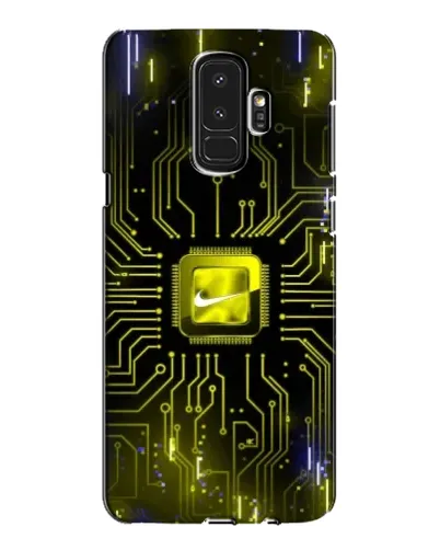 Чехол для Samsung Galaxy S9 Plus (G965) с картинкой «Nike — золотая искра»