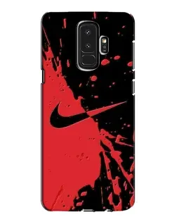 Чехол для Samsung Galaxy S9 Plus (G965) с картинкой «Красные брызги Nike» Чехол для Samsung Galaxy S9 Plus (G965) с картинкой «Красные брызги Nike»