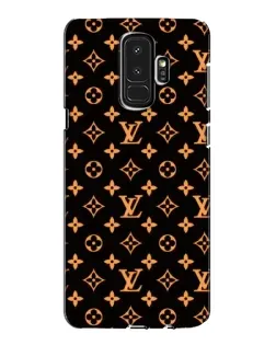 Чехол для Samsung Galaxy S9 Plus (G965) с картинкой «Золотая монограмма LV»