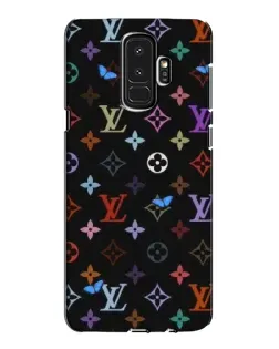 Чехол для Samsung Galaxy S9 Plus (G965) с картинкой «Цветная монограмма LV»
