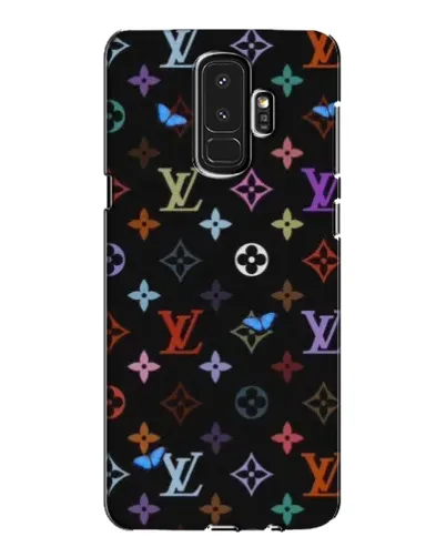 Чехол для Samsung Galaxy S9 Plus (G965) с картинкой «Цветная монограмма LV»