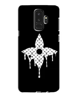 Чехол для Samsung Galaxy S9 Plus (G965) с картинкой «Цветочная монограмма»
