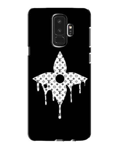 Чехол для Samsung Galaxy S9 Plus (G965) с картинкой «Цветочная монограмма»