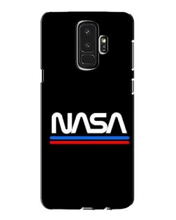 Чехол для Samsung Galaxy S9 Plus (G965) с картинкой «NASA — классика Red Blue» Чехол для Samsung Galaxy S9 Plus (G965) с картинкой «NASA — классика Red Blue»