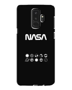 Чехол для Samsung Galaxy S9 Plus (G965) с картинкой «NASA — технический принт»