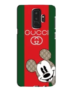 Чехол для Samsung Galaxy S9 Plus (G965) с картинкой «Gucci — полосы и Микки»