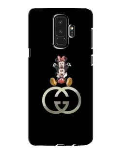 Чехол для Samsung Galaxy S9 Plus (G965) с картинкой «Минни Маус на лого»