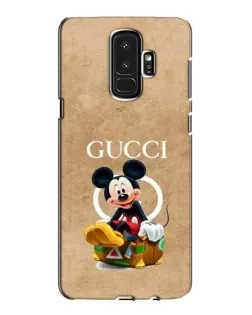 Чехол для Samsung Galaxy S9 Plus (G965) с картинкой «Микки Маус Gucci — крафт»