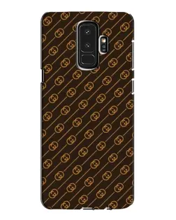 Чехол для Samsung Galaxy S9 Plus (G965) с картинкой «Gucci — золотые диагонали»