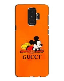 Чехол для Samsung Galaxy S9 Plus (G965) с картинкой «Микки Маус Gucci — оранж» Чехол для Samsung Galaxy S9 Plus (G965) с картинкой «Микки Маус Gucci — оранж»