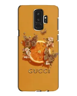 Чехол для Samsung Galaxy S9 Plus (G965) с картинкой «Gucci — золотые бабочки» Чехол для Samsung Galaxy S9 Plus (G965) с картинкой «Gucci — золотые бабочки»