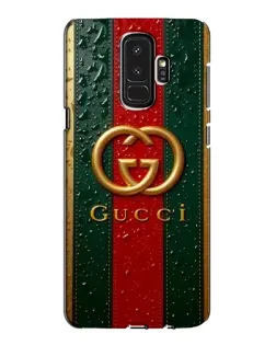 Чехол для Samsung Galaxy S9 Plus (G965) с картинкой «Gucci — фирменная полоса и золото» Чехол для Samsung Galaxy S9 Plus (G965) с картинкой «Gucci — фирменная полоса и золото»