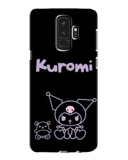 Чохол для Samsung Galaxy S9 Plus (G965) з картинкою «Kuromi — чорний мінімалізм»