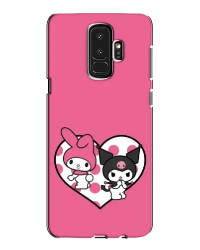 Чехол для Samsung Galaxy S9 Plus (G965) с картинкой «Kuromi и My Melody»