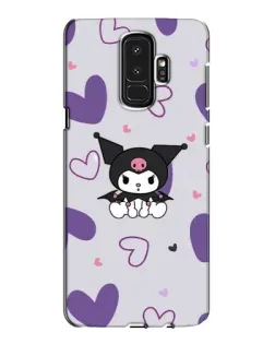 Чохол для Samsung Galaxy S9 Plus (G965) з картинкою «Kuromi та лавандові серця»