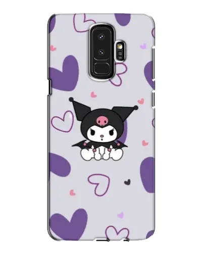 Чехол для Samsung Galaxy S9 Plus (G965) с картинкой «Kuromi и лавандовые сердца»