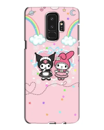 Чехол для Samsung Galaxy S9 Plus (G965) с картинкой «My Melody и Kuromi»