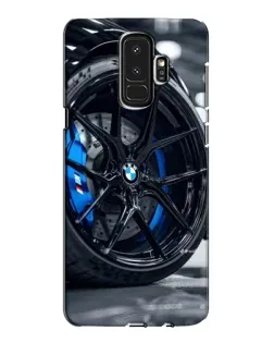 Чехол для Samsung Galaxy S9 Plus (G965) с картинкой «Колесо BMW вблизи»