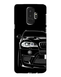 Чехол для Samsung Galaxy S9 Plus (G965) с картинкой «Темный силуэт BMW»