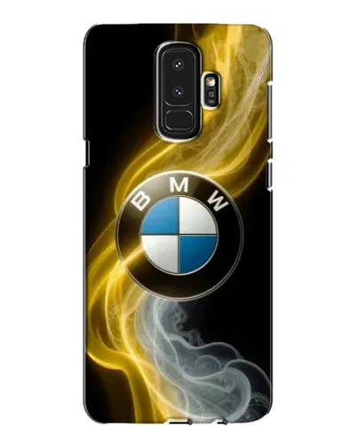 Чехол для Samsung Galaxy S9 Plus (G965) с картинкой «Золотистый дым BMW»