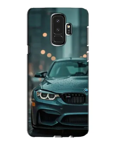Чехол для Samsung Galaxy S9 Plus (G965) с картинкой «BMW в огнях города»