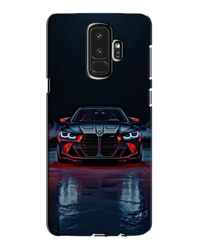 Чехол для Samsung Galaxy S9 Plus (G965) с картинкой «BMW на мокрой дороге»