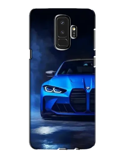 Чехол для Samsung Galaxy S9 Plus (G965) с картинкой «Голубая BMW M4»