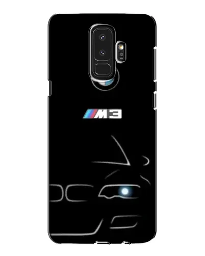 Чехол для Samsung Galaxy S9 Plus (G965) с картинкой «Минималистичный принт BMW M3»