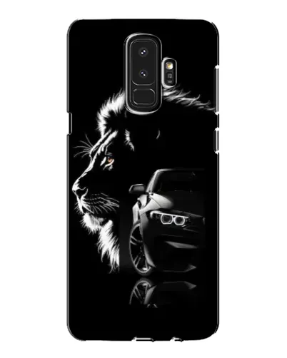 Чехол для Samsung Galaxy S9 Plus (G965) с картинкой «BMW и лев»