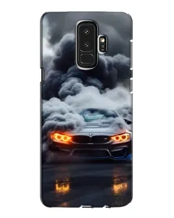 Чехол для Samsung Galaxy S9 Plus (G965) с картинкой «BMW в дыму»