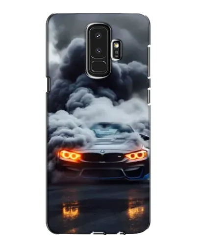 Чехол для Samsung Galaxy S9 Plus (G965) с картинкой «BMW в дыму»