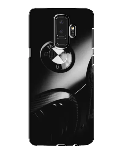 Чехол для Samsung Galaxy S9 Plus (G965) с картинкой «Эмблема BMW — макро»