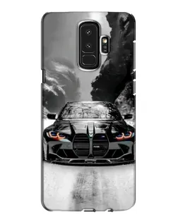 Чехол для Samsung Galaxy S9 Plus (G965) с картинкой «BMW — акварельный дрифт» Чехол для Samsung Galaxy S9 Plus (G965) с картинкой «BMW — акварельный дрифт»