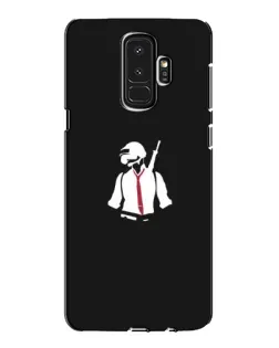 Чехол для Samsung Galaxy S9 Plus (G965) с картинкой «PUBG — силуэт воина»