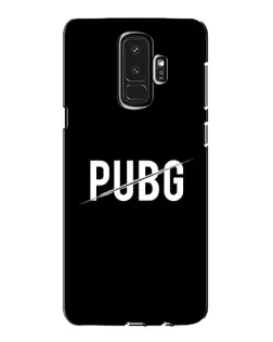 Чехол для Samsung Galaxy S9 Plus (G965) с картинкой «PUBG — белый логотип»
