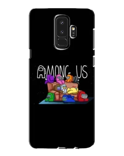 Чехол для Samsung Galaxy S9 Plus (G965) с картинкой «Логотип Among Us» Чехол для Samsung Galaxy S9 Plus (G965) с картинкой «Логотип Among Us»