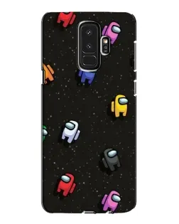 Чехол для Samsung Galaxy S9 Plus (G965) с картинкой «Космический паттерн Among Us»