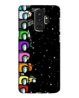 Чехол для Samsung Galaxy S9 Plus (G965) с картинкой «Команда Among Us»