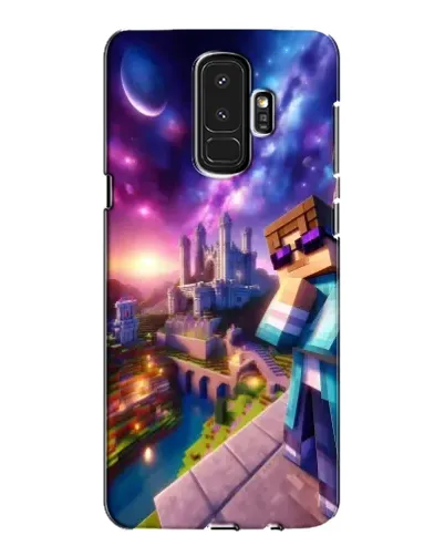 Чехол для Samsung Galaxy S9 Plus (G965) с картинкой «Стив и космос»