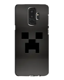 Чехол для Samsung Galaxy S9 Plus (G965) с картинкой «Черный крипер градиент»