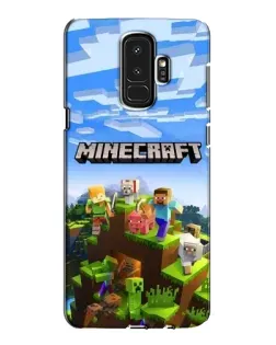 Чехол для Samsung Galaxy S9 Plus (G965) с картинкой «Minecraft классический мир»