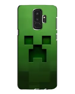 Чехол для Samsung Galaxy S9 Plus (G965) с картинкой «Крипер микро-дизайн»