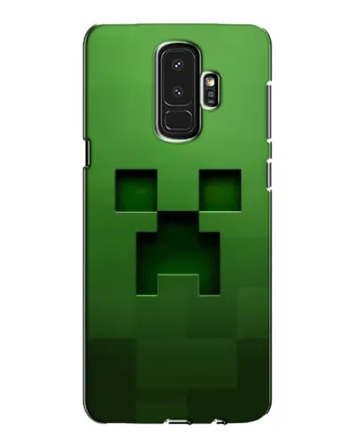 Чехол для Samsung Galaxy S9 Plus (G965) с картинкой «Крипер микро-дизайн»