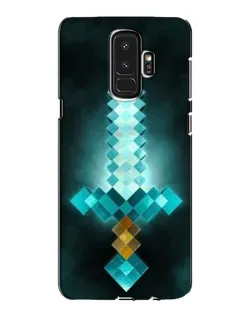 Чехол для Samsung Galaxy S9 Plus (G965) с картинкой «Алмазный меч неон»